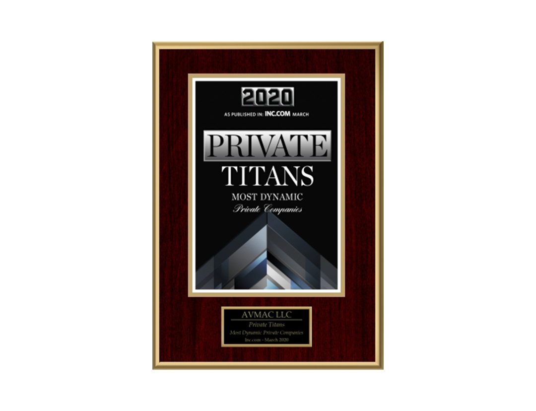 Inc. Magazine names AVMAC in 1,000 Private Titans list!